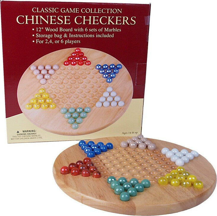 Chinese Checker With Marbles
