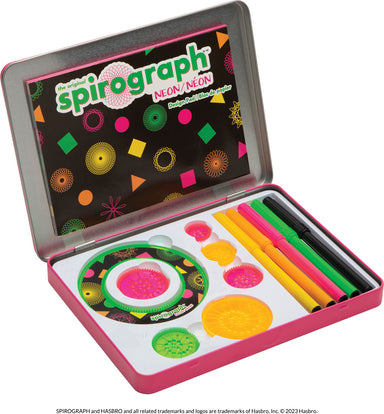 The Original Spirograph Neon Tin