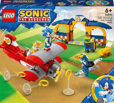 LEGO Sonic the Hedgehog Tails’ Workshop and Tornado Plane