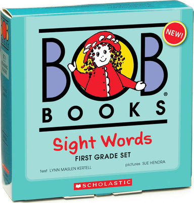 Bob Books - Sight Words First Grade Box Set | Phonics, Ages 4 and up, First Grade, Flashcards (Stage 2: Emerging Reader)