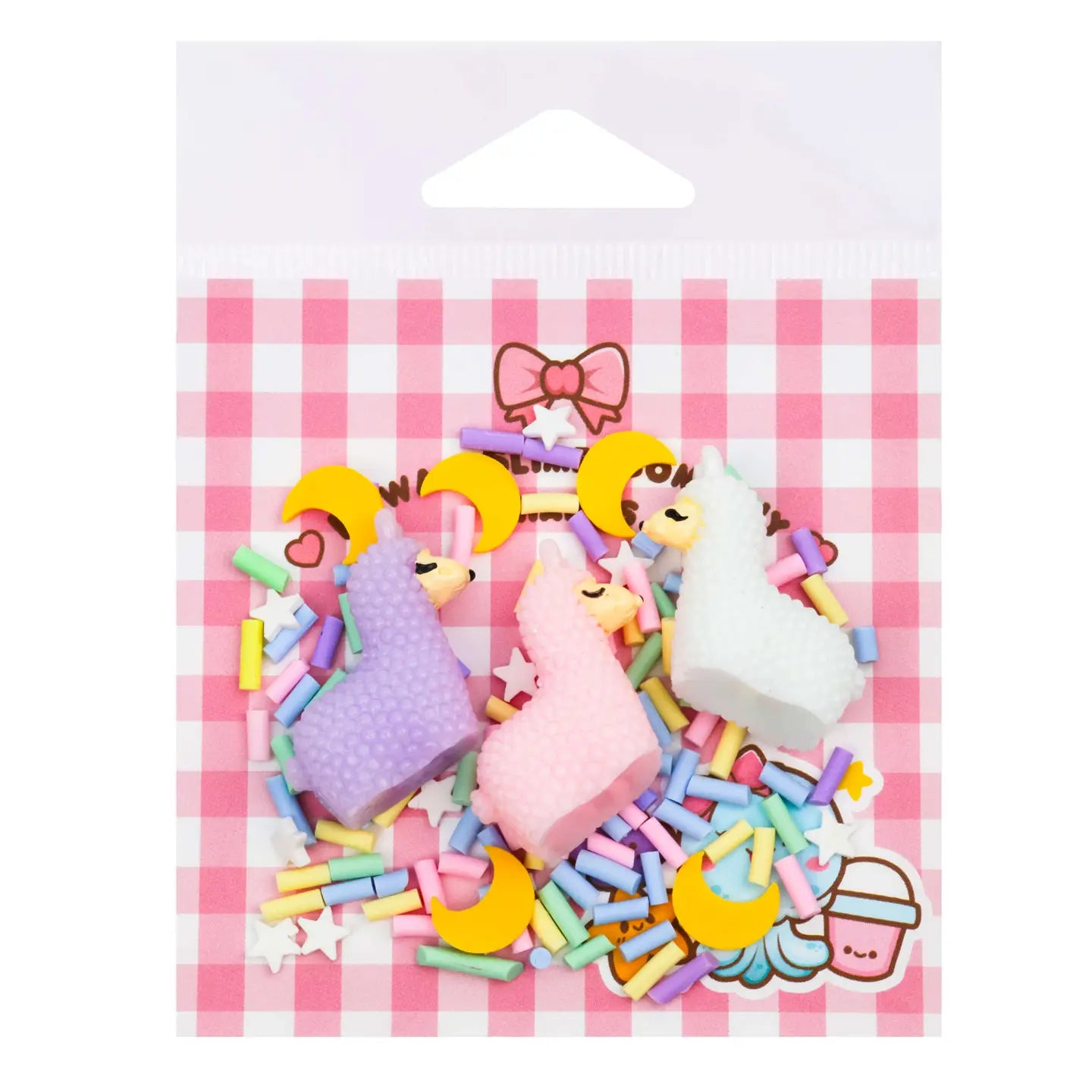 Dreamy Llama Slime Toppings Charm Bag
