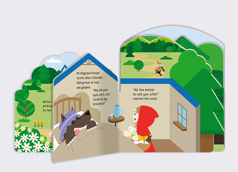 Red Riding Hood Shaped Board