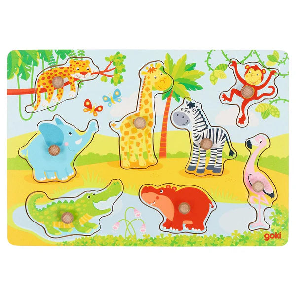 African Baby Animals Puzzle 8 Piece