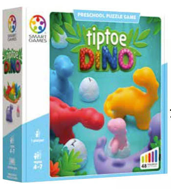 Tiptoe Dino Preschool Puzzle Game - NEW 2026
