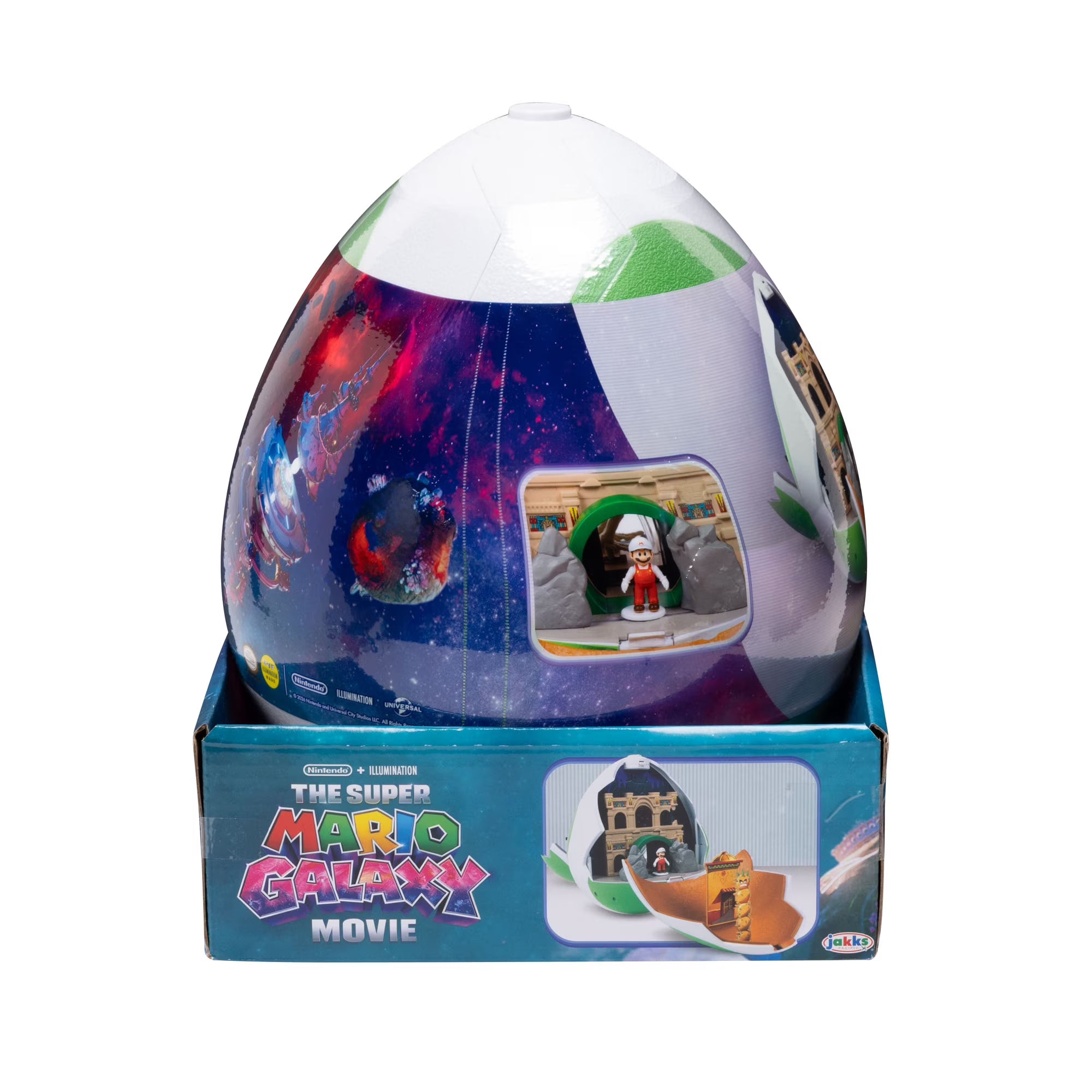 Super Mario Galaxy Yoshi Egg Playset