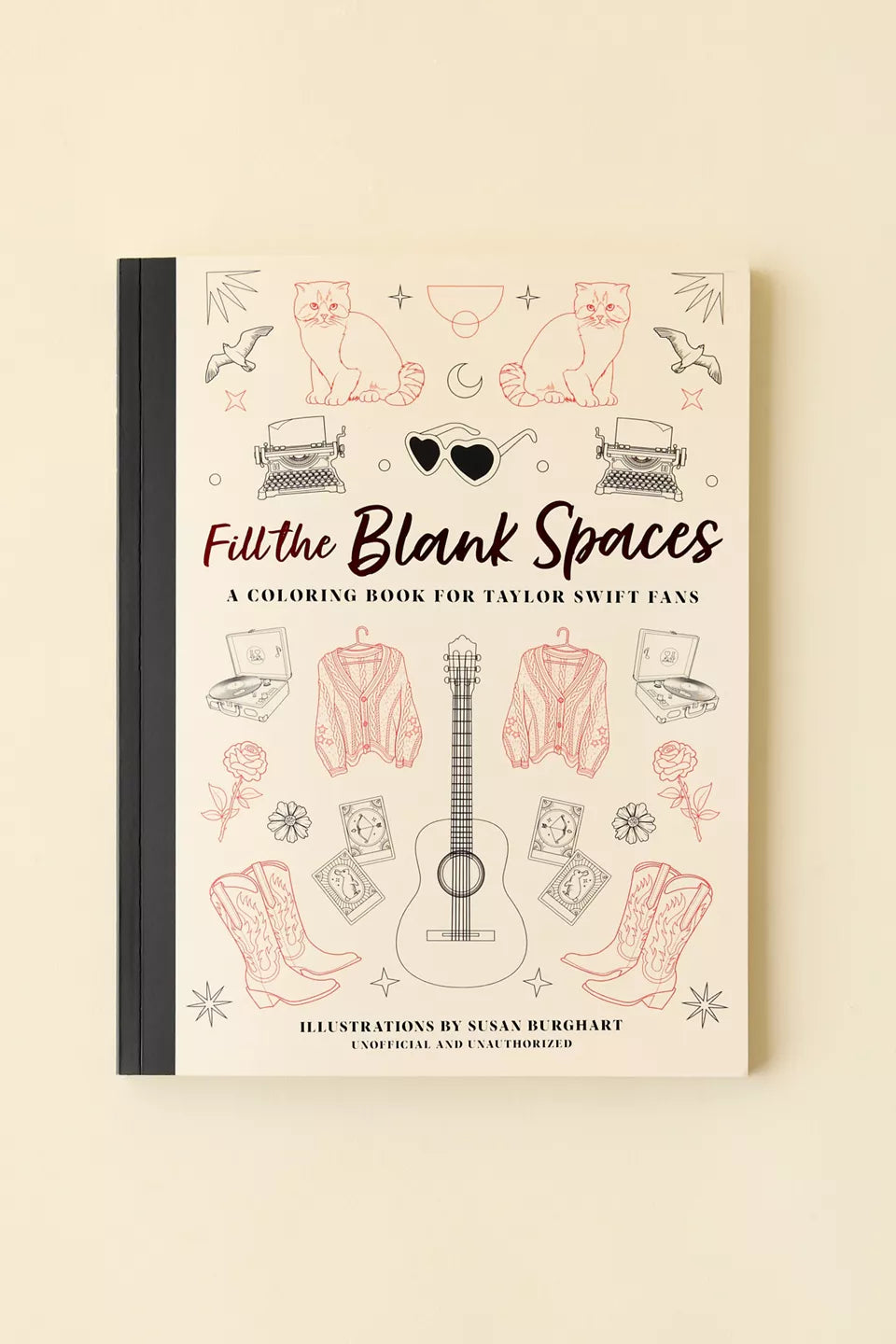 Fill the Blank Spaces Art Book