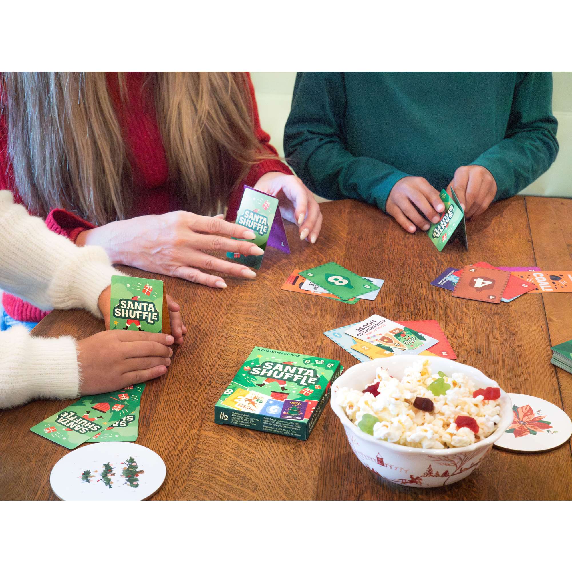 Santa Shuffle A Christmas Card Game