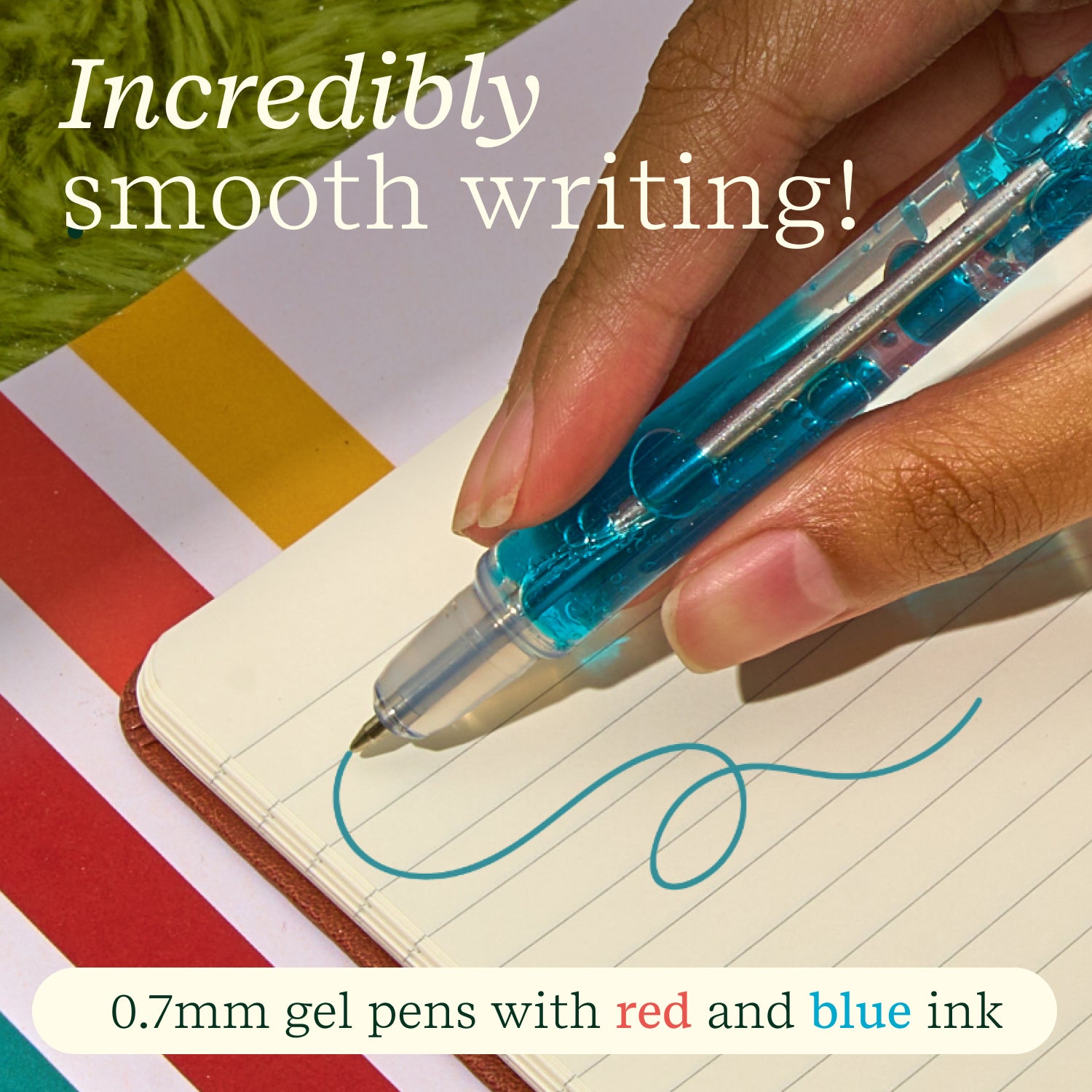 Scented Lava Pen Set - 2-Pack Blue/Red