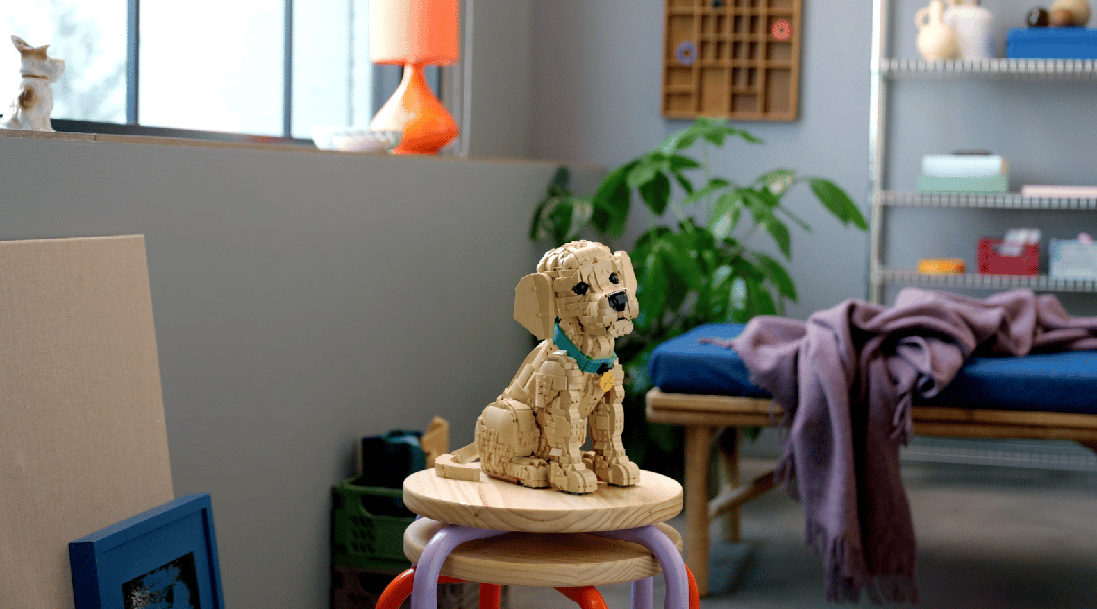 Lego Golden Retriever Puppy