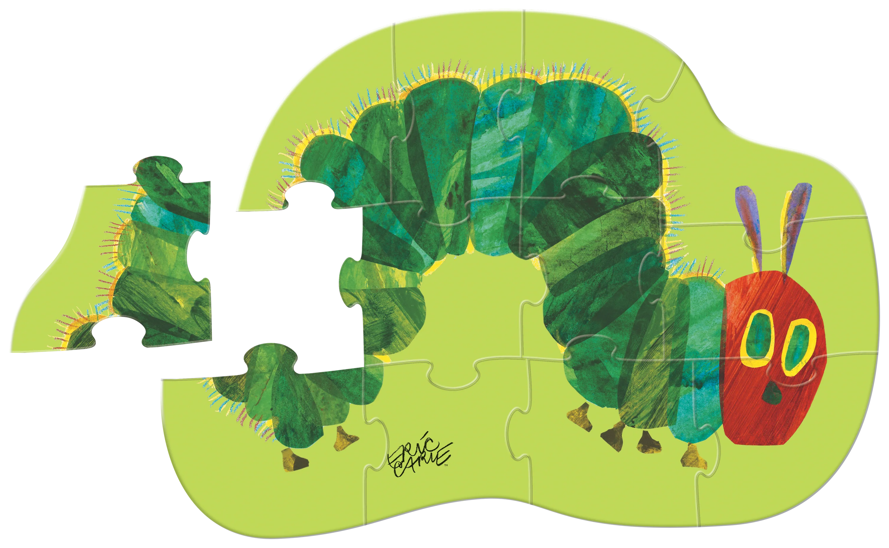 12-Pc Mini Puzzle/Very Hungry Caterpillar