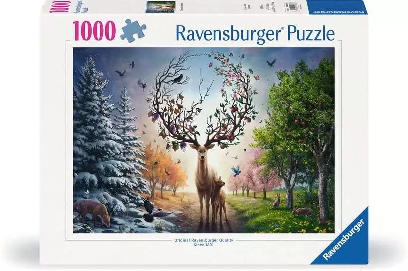 Ravensburger Magical Deer 1000 Piece Puzzle