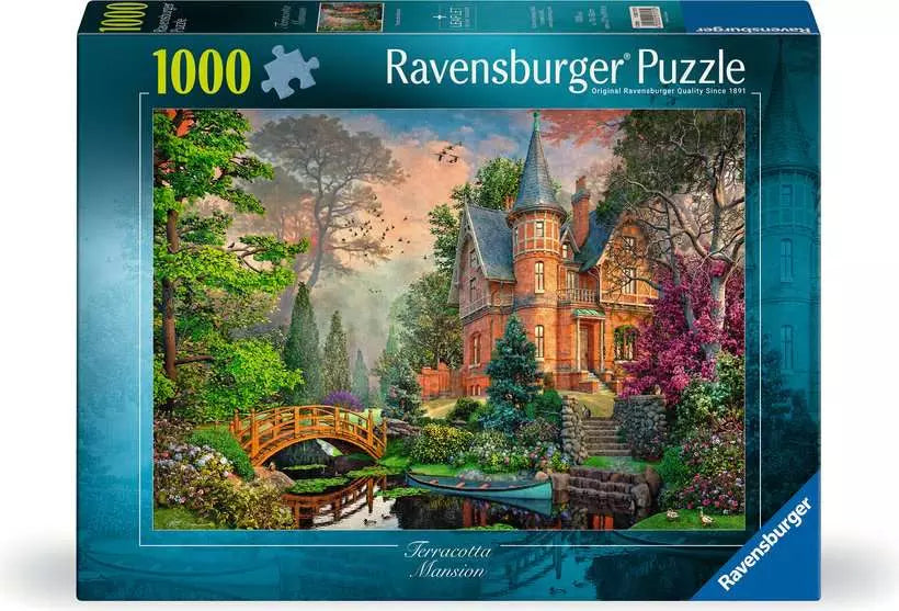 Terracotta Mansion 1000 Piece Puzzle