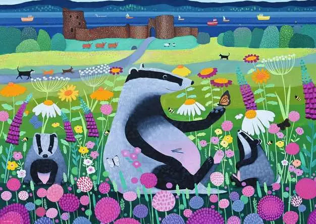 Ravensburger Meadow Mischief 1000 Piece Jigsaw Puzzle