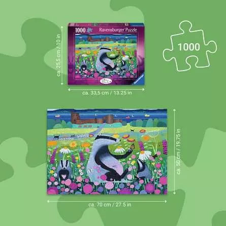 Ravensburger Meadow Mischief 1000 Piece Jigsaw Puzzle
