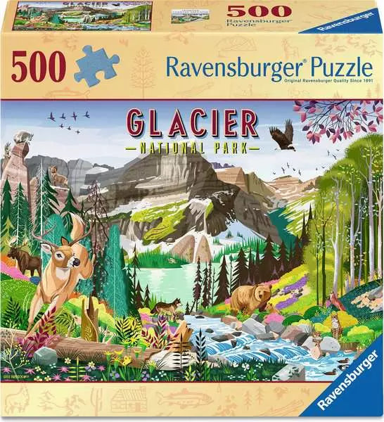 Glacier National Park 500 Piece Puzzle