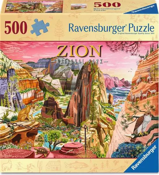 Zion National Park 500 Piece Puzzle