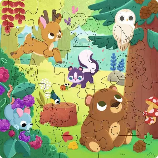 Wood: Forest Animals 22 Piece