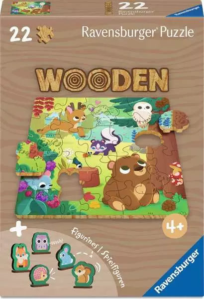 Wood: Forest Animals 22 Piece