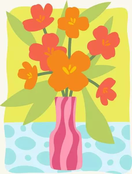 CreArt: Oleanders 7x10