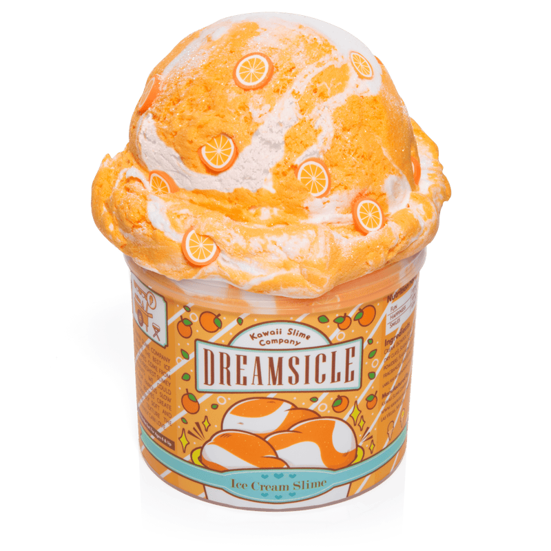 DREAMSICLE SCENTED ICE CREAM SLIME