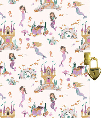 Lock Journal Mermaid Tales