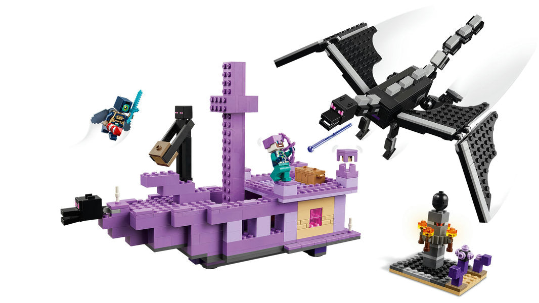 LEGO Minecraft: The Ender Dragon and End Ship