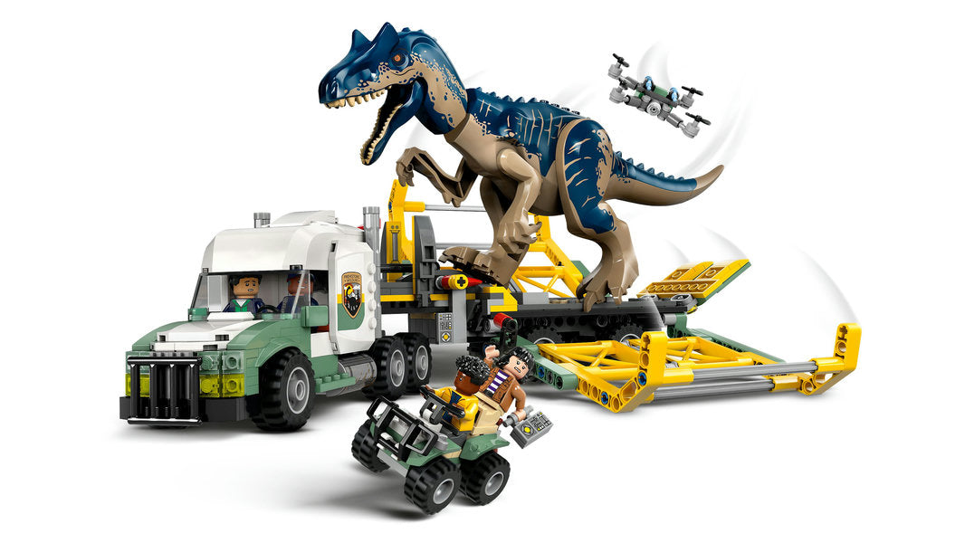 ALLOSAURUS TRANSPORT TRUCK: DINOSAUR MISSONS