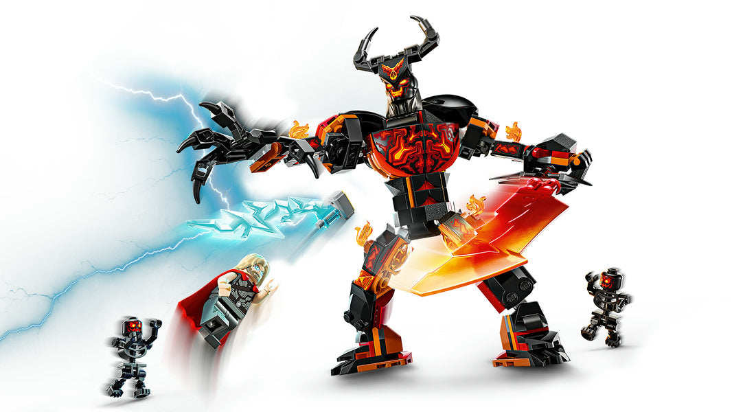 THOR VS. SURTUR CONSTRUCTION FIGURE