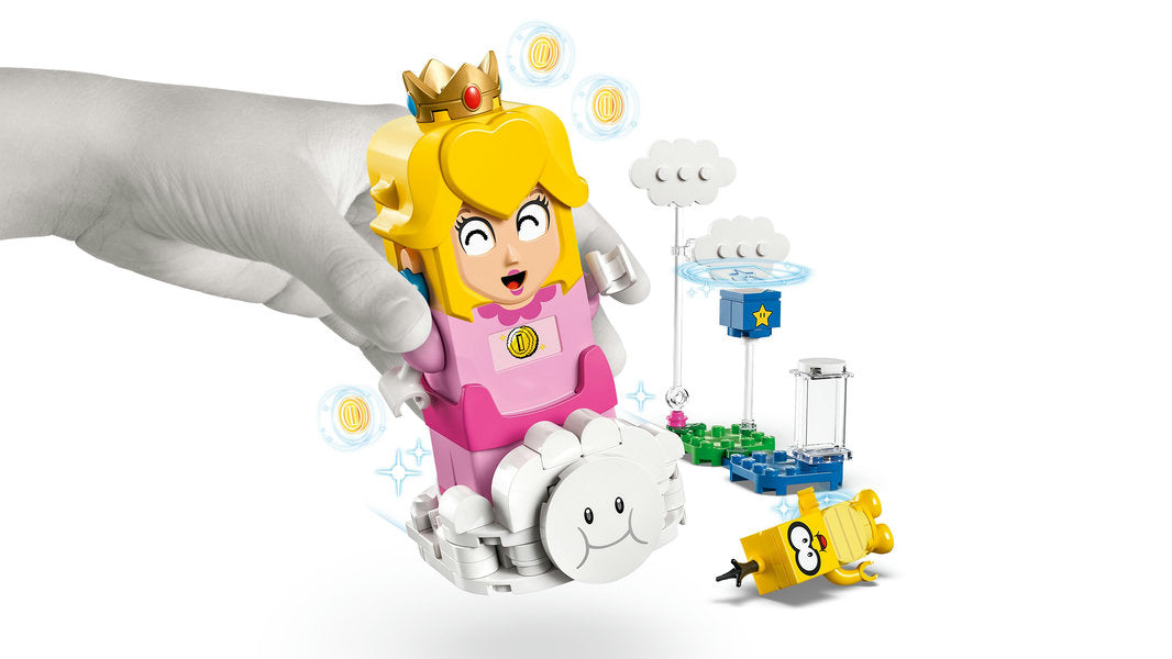 ADVENTURES WITH INTERACTIVE LEGO PEACH