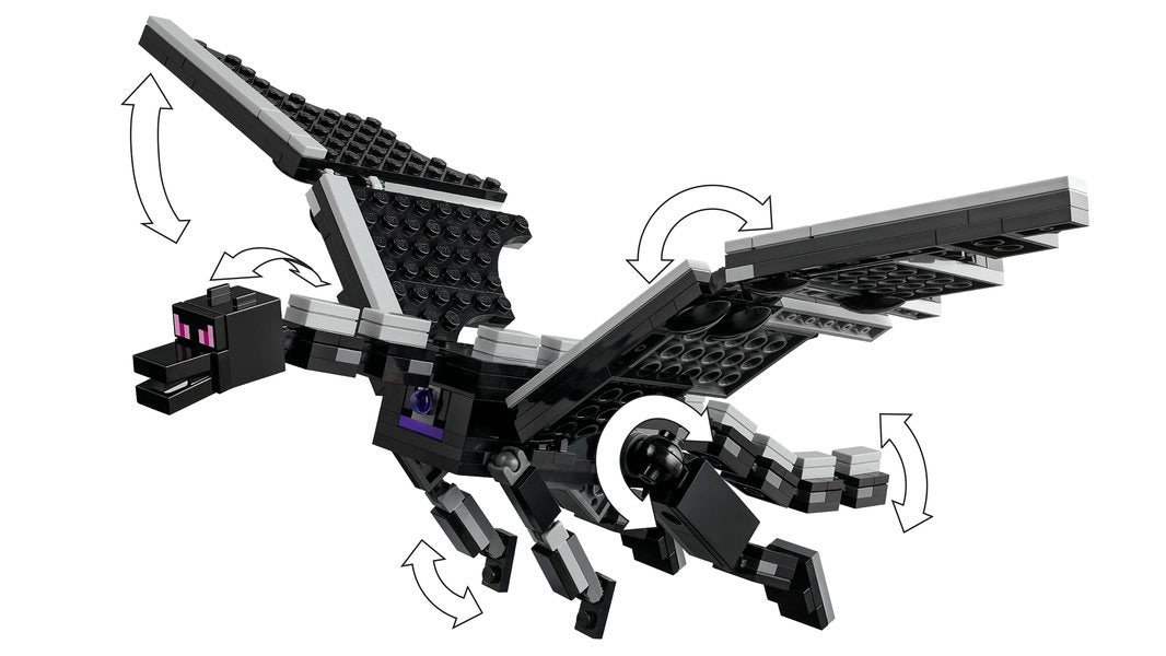 LEGO Minecraft: The Ender Dragon and End Ship