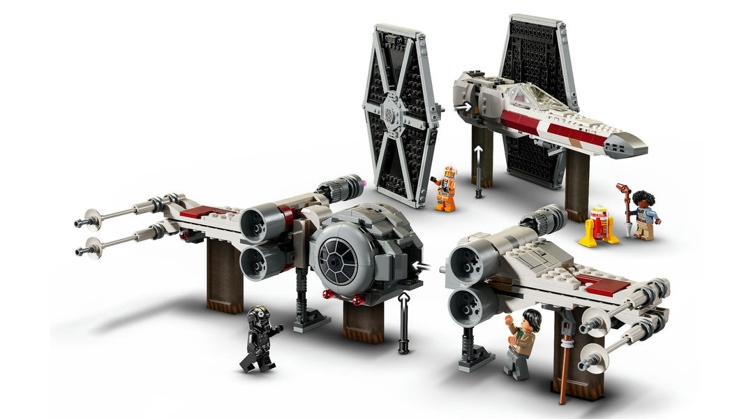 TIE FIGHTER & X-WING MASH-UP