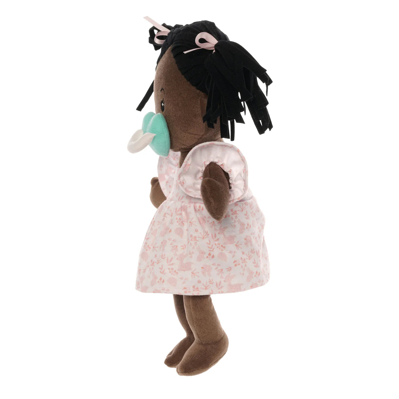 Doll Brown W/ Black Pigtails