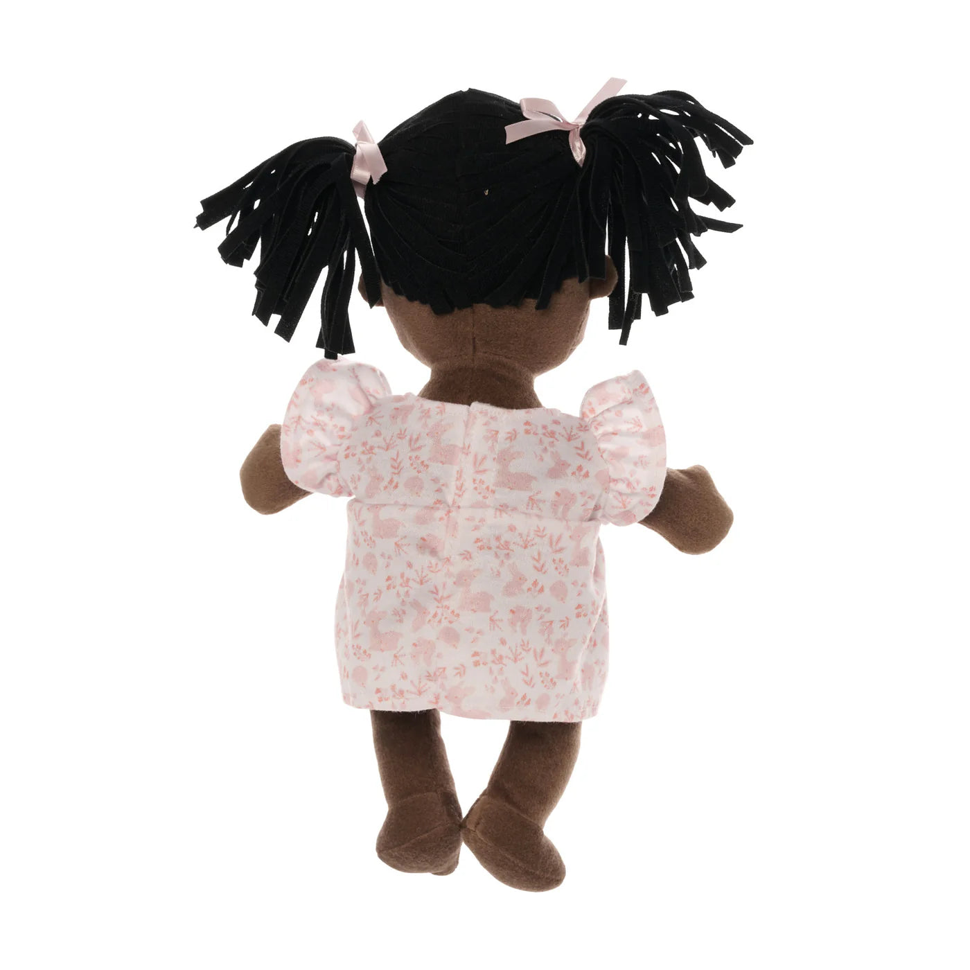 Doll Brown W/ Black Pigtails