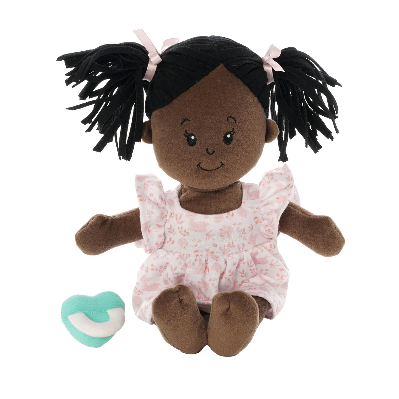 Doll Brown W/ Black Pigtails