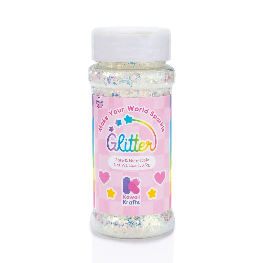 IRIDESCENT GLITTER SHAKER JAR