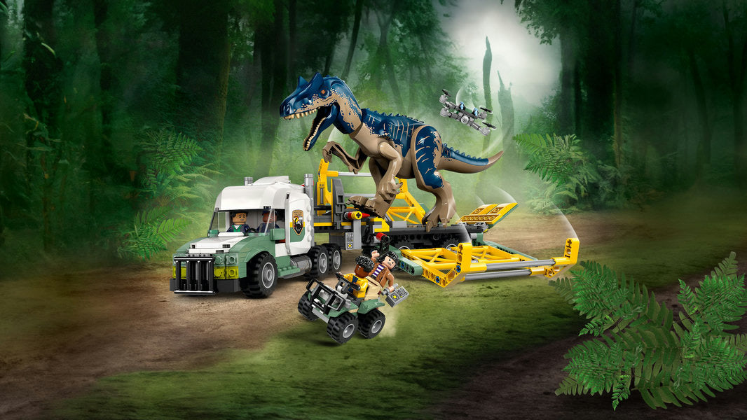 ALLOSAURUS TRANSPORT TRUCK: DINOSAUR MISSONS