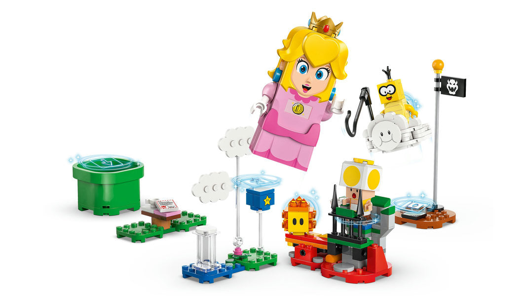 ADVENTURES WITH INTERACTIVE LEGO PEACH