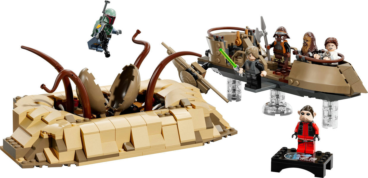 DESERT SKIFF & SARLACC PIT