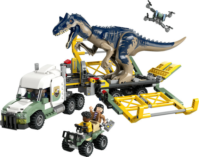 ALLOSAURUS TRANSPORT TRUCK: DINOSAUR MISSONS