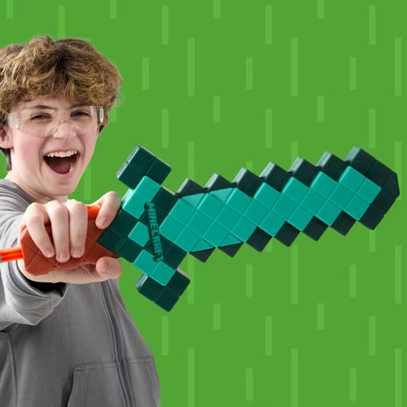 Hasbro NERF Mindcraft Diamond Sword