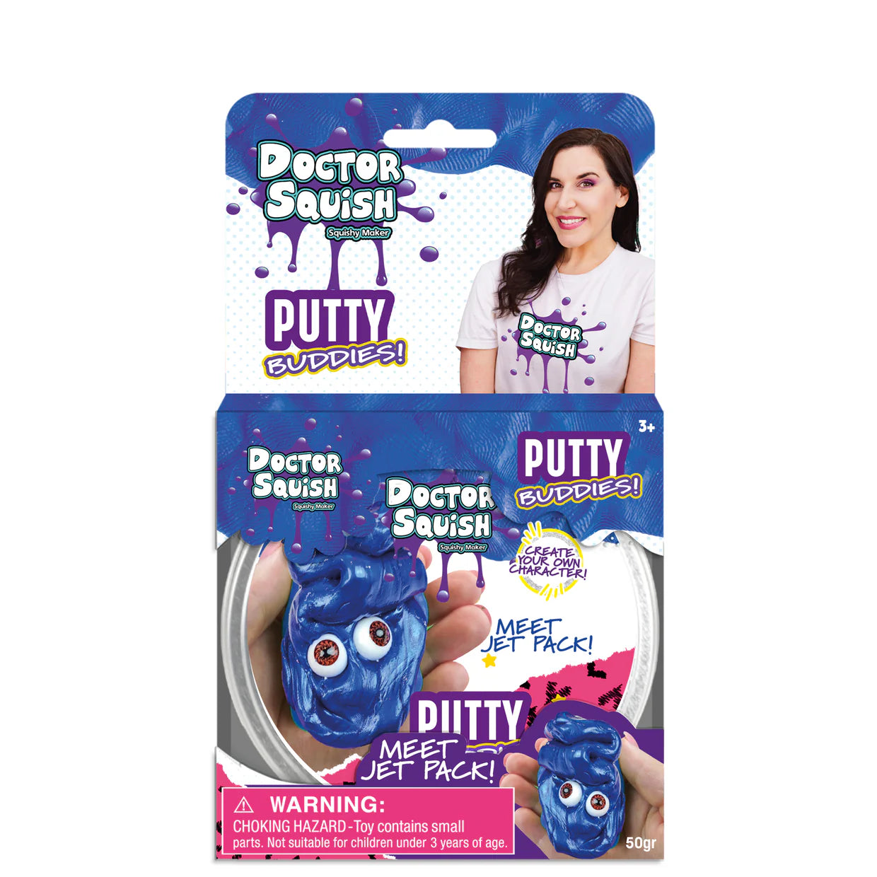 Doctor Squish Putty Buddies Assortment 21ct CDU