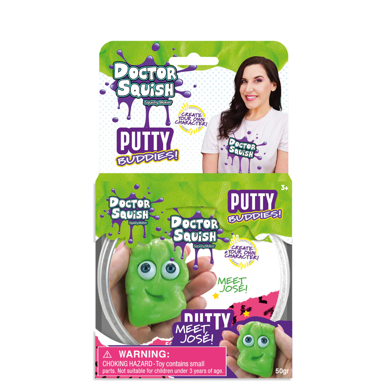 Doctor Squish Putty Buddies Assortment 21ct CDU