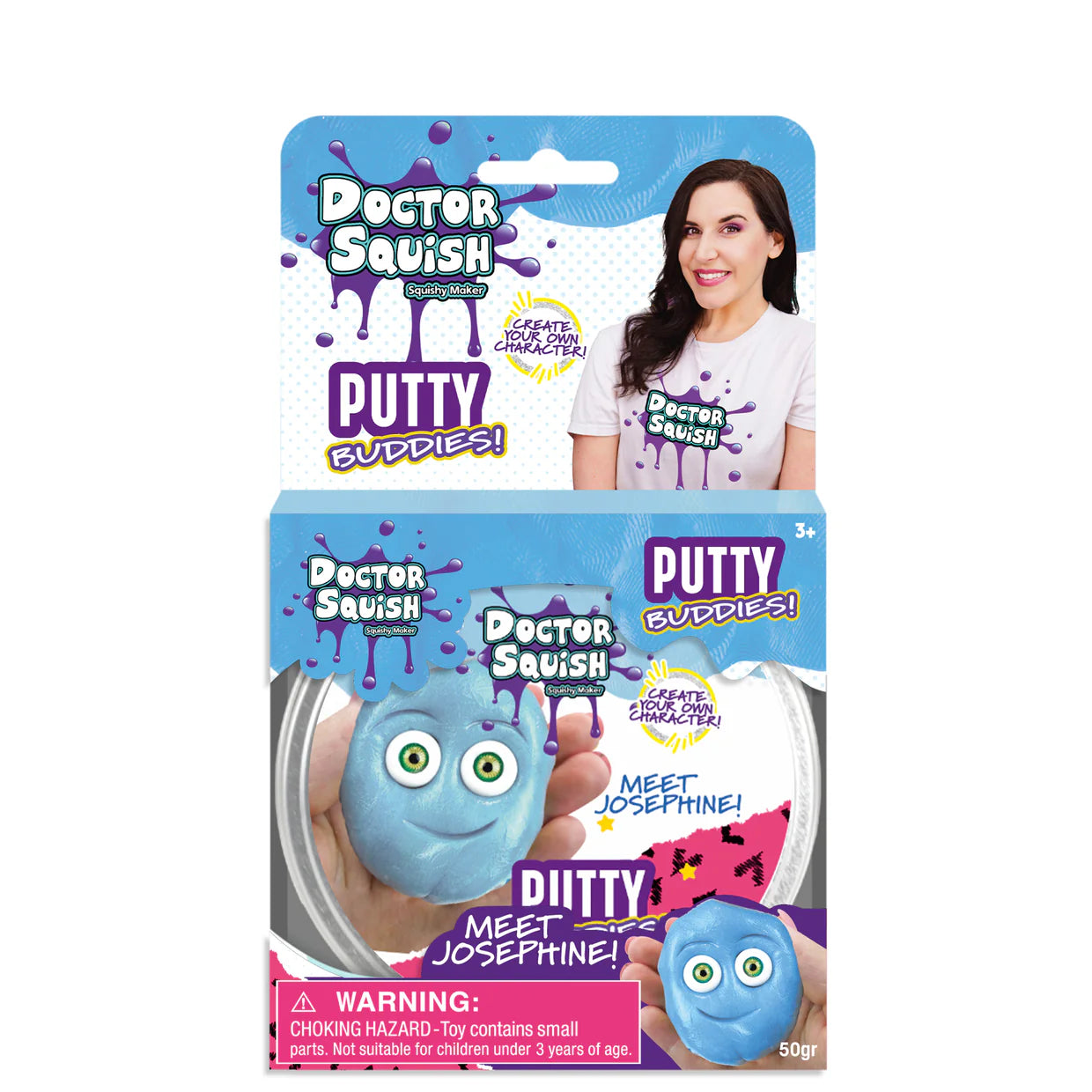 Doctor Squish Putty Buddies Assortment 21ct CDU