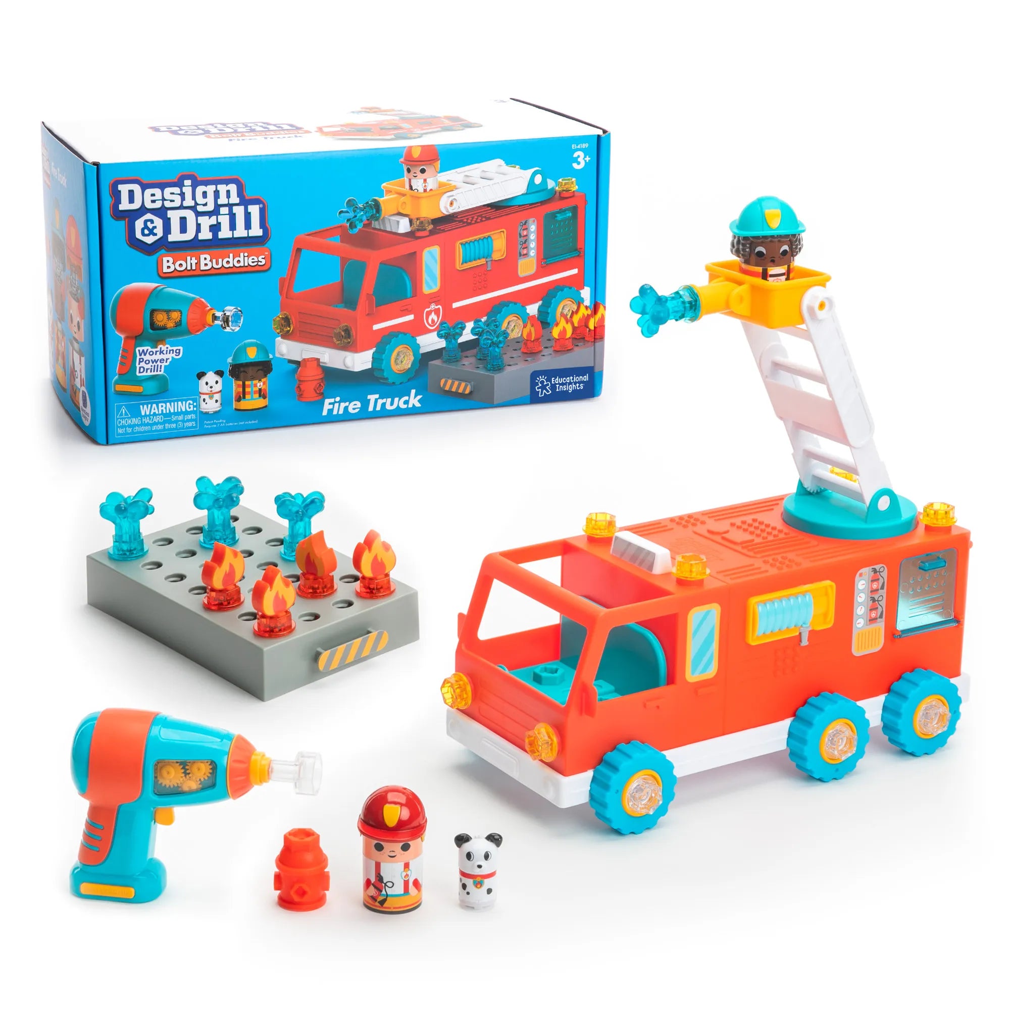 BOLT BUDDIES FIRE TRUCK