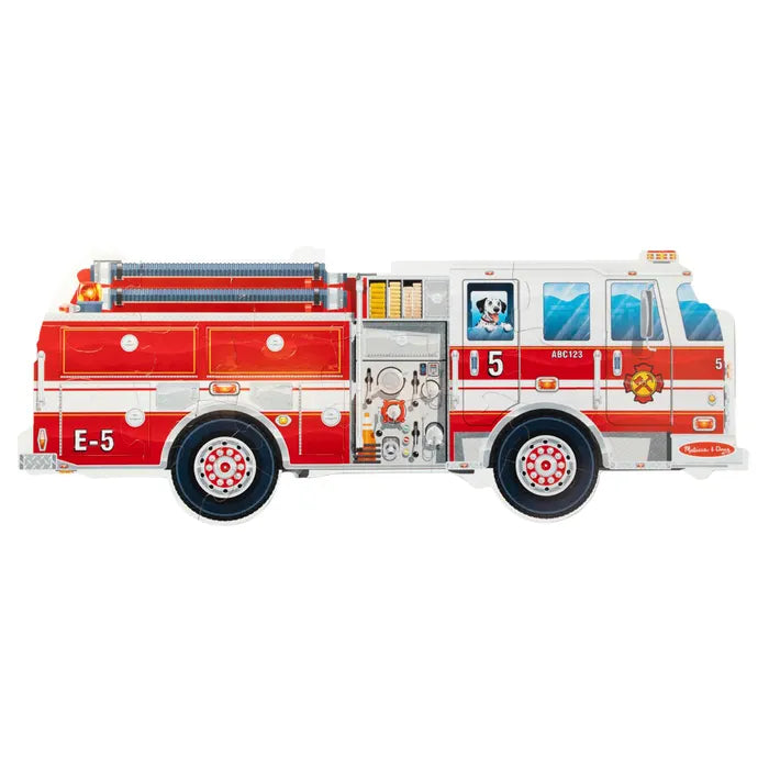 New! Giant Fire Truck 24Pcs Fl