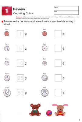 My Book of Money: Dollars & Cents