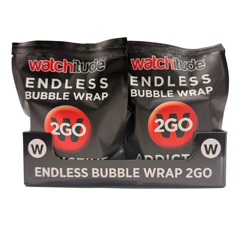 Endless Bubble Wrap 2GO (sold separately)