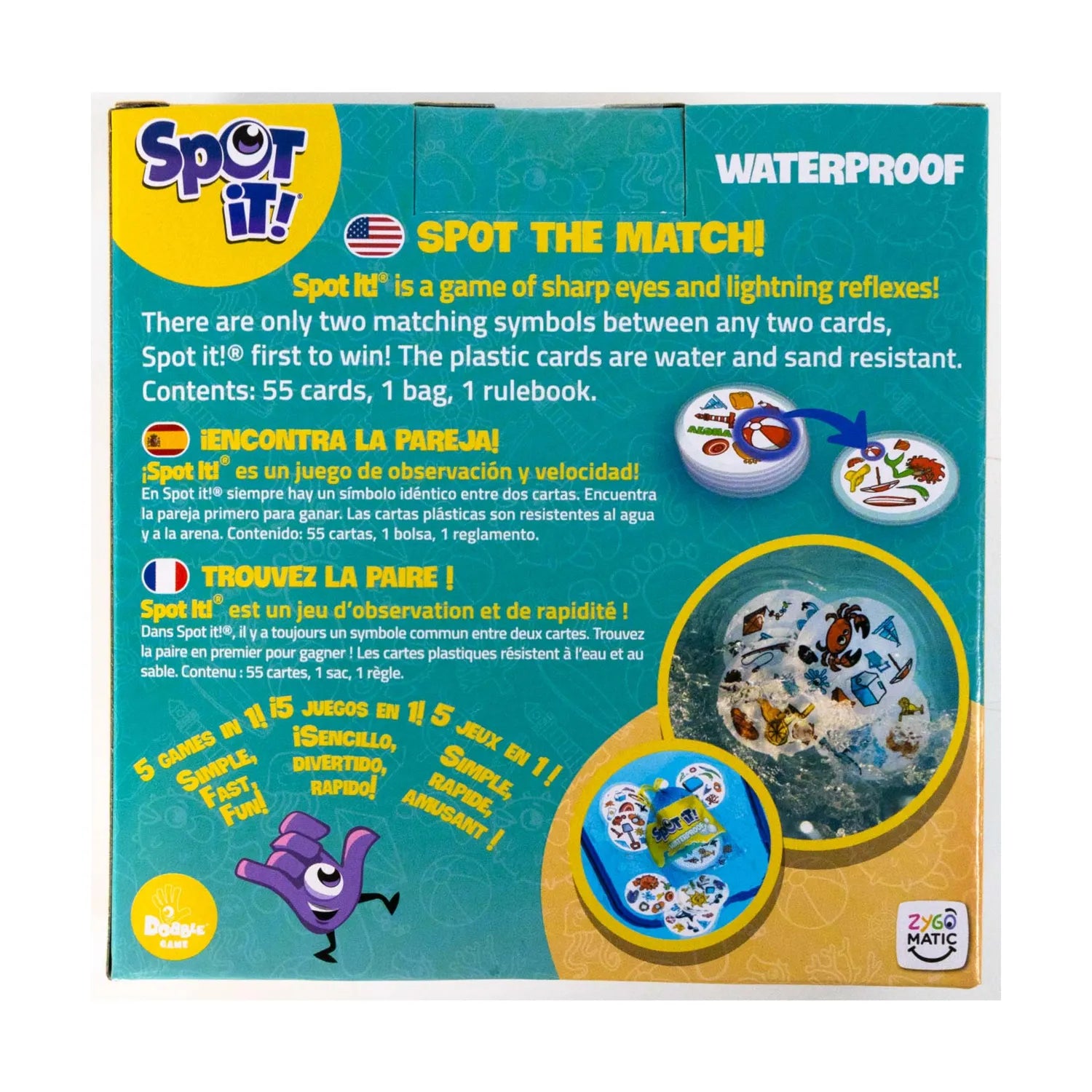 Spot It! Waterproof (Eco Sleeve)