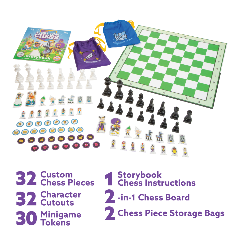 Story Time Chess Tin