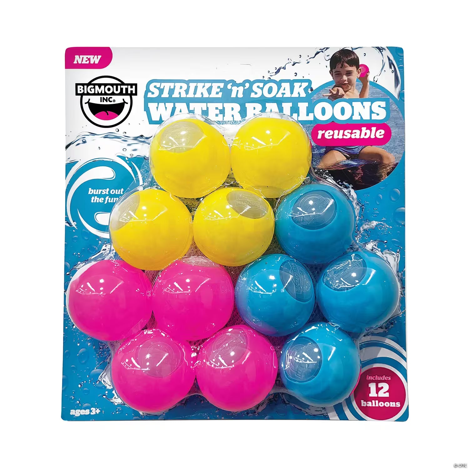 12 Reuseable Water Balloons